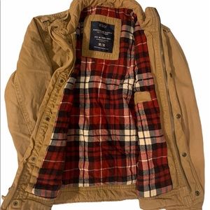 American Eagle Men's Tan Utility Jacket